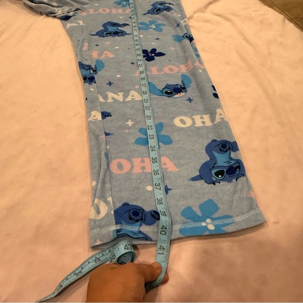 Disney Lilo & Stitch Blue Pajama Bottoms - Picture 9 of 10